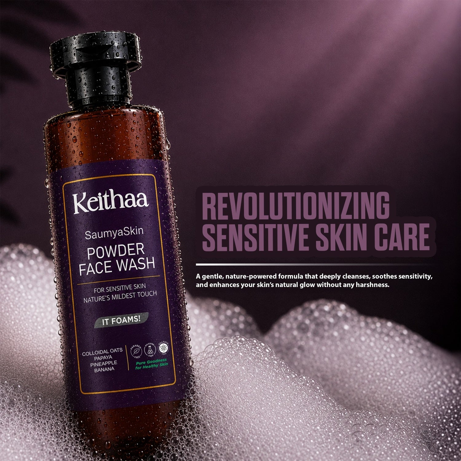 SaumyaSkin Powder Face Wash